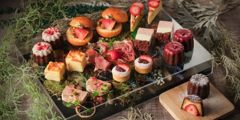 boB the garden Ginza 【いちごのカヌレアフタヌーンティー】90分