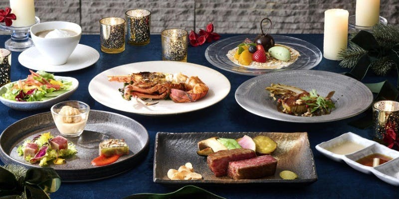 【Xmas2025】クリスマス限定ディナーコース 「煌き」～聖夜の鉄板焼～（テーブル席）