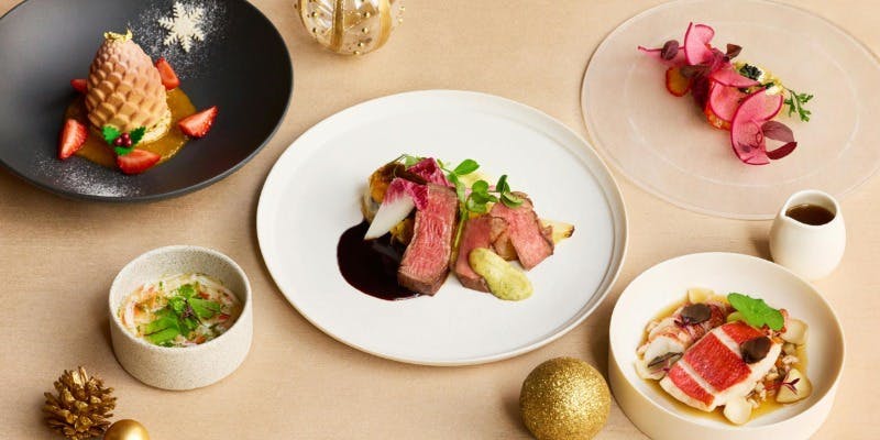 【Xmas2025】フェスティブ4品ディナーコース（12/19～12/25）