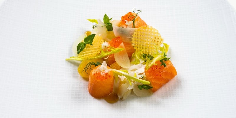 【プレミアムアニバーサリーコース】前菜、スープ、お魚＆お肉のWメイン等＋乾杯ドリンク