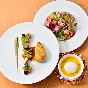 ランチ レ セレブリテ ホテル日航福岡 博多駅前 フランス料理 一休 Comレストラン