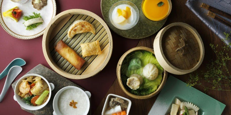厳選中国茶付き！　お昼の飲茶コース