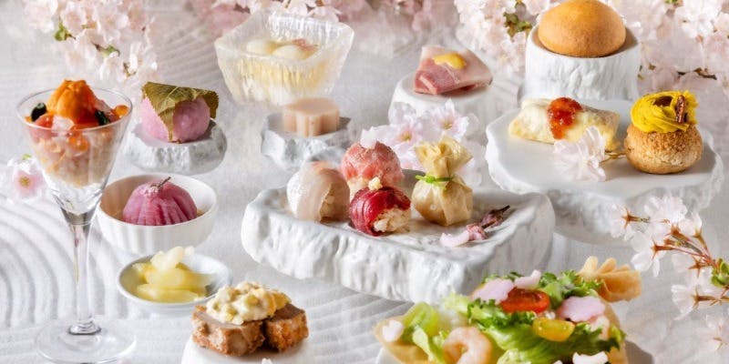 【オーシャンビュー席】2026年1月～3月　寿司アフタヌーンティー「花蓮（かれん）」