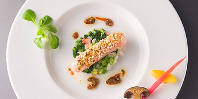 【Bijou　ビジュー】1番人気　前菜2品、魚＆肉のWメイン、デザート　全5品