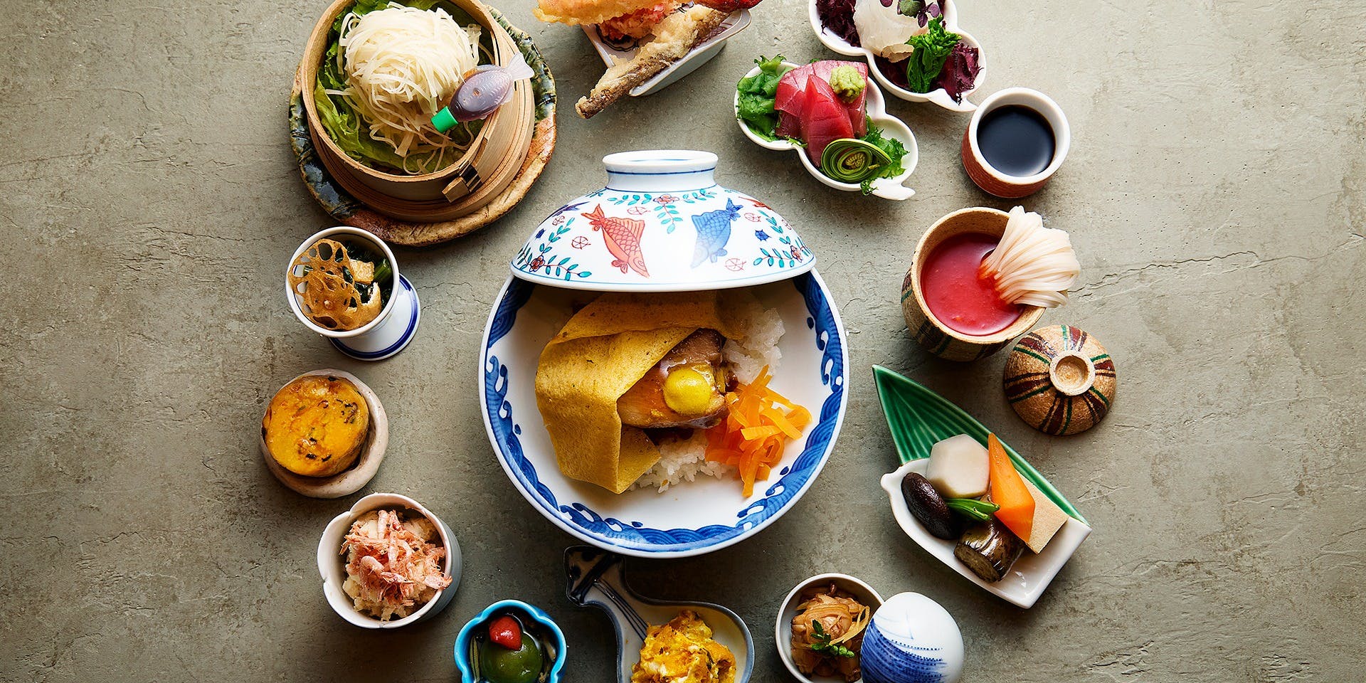 日本料理 雲海／ANAインターコンチネンタルホテル東京 【彩り膳】旬の