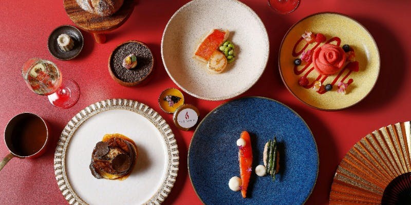 【大みそか限定コース】キャビア、フォアグラなどを使った贅沢なメニュー＋乾杯シャンパン