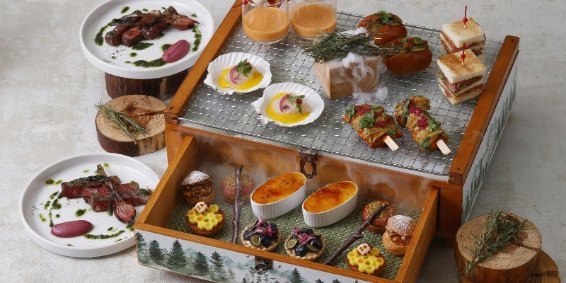 【フォレストブースト】メインにサーロイン！ステーキハウスならではのアフタヌーンティー（3/1より）