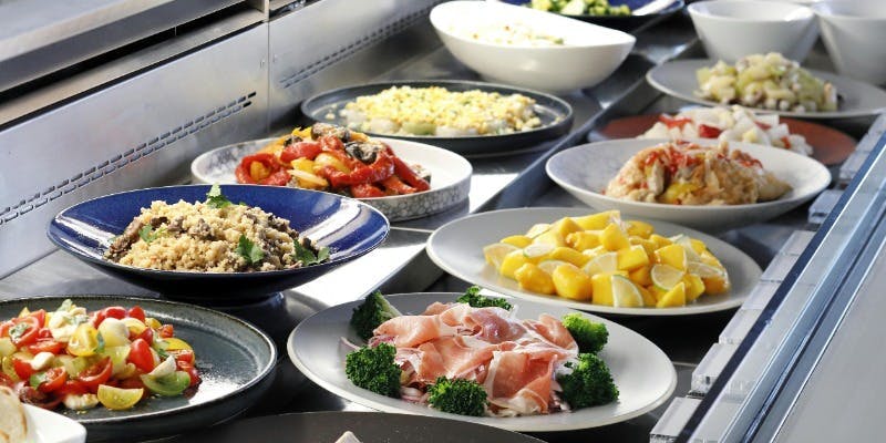 パスタランチコース＋グラスシャンパーニュ付き