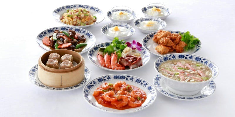 【飲み放題】海老のチリソース、特製焼売など全8皿＋麻婆豆腐（個室確約）