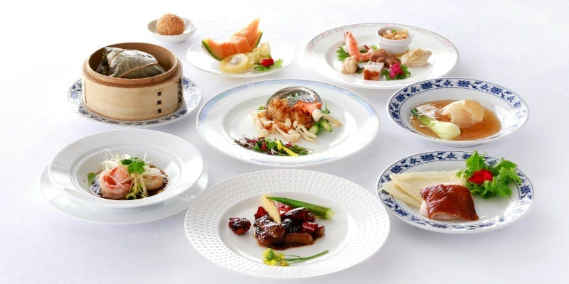 【飲み放題】～ご接待に～鮑、北京ダックなど全9皿　＋グレードアップ＋3時間可能＋麻婆豆腐（個室確約）