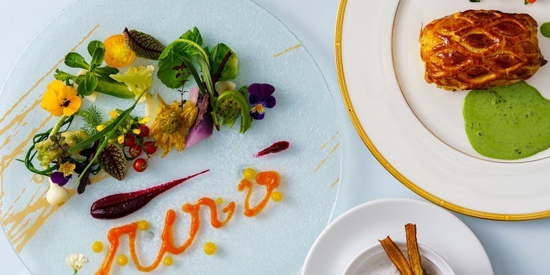 【ランチ】美味しい野菜のフルコース（土日祝限定・1週間前迄の予約限定）