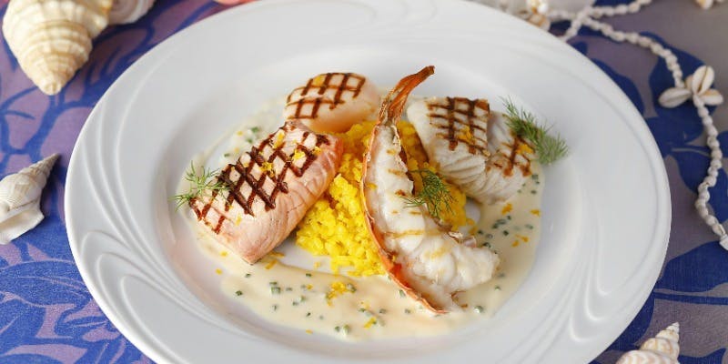 シーフードプラッターディナー