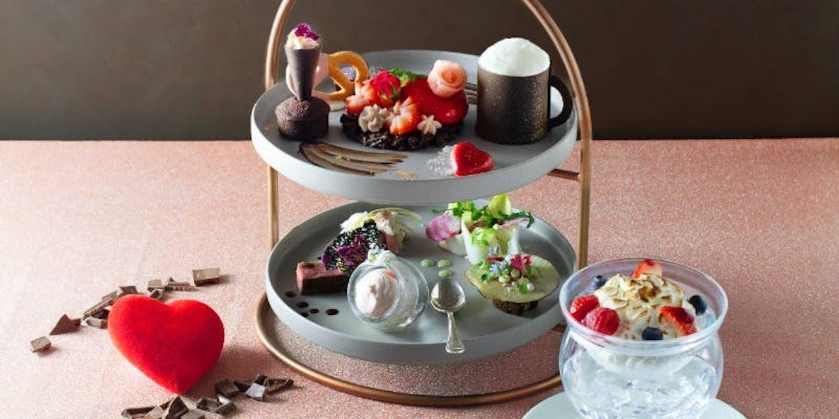 2024年ウェスティンホテル大阪のチョコレートアフタヌーンティー　Afternoon Tea「ときめくショコラ」」