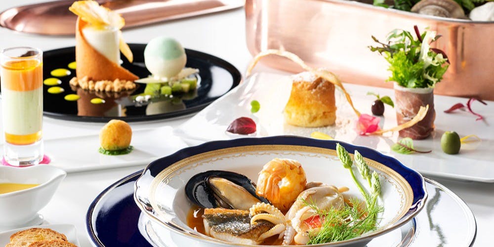 ディナー フランス料理 アジュール ヨコハマ グランド インターコンチネンタル ホテル フランス料理 一休 Comレストラン