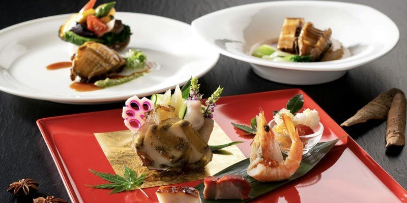 【至福】フカヒレ姿煮や黒毛和牛、伊勢海老など豪華食材を味わう全7品