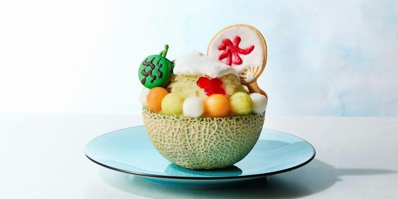 （カンロさま⭐︎ご予約）ミニシャンデリア　（メロンドロップ）フランスアンティーク カンロさま⭐︎ご予約）ミニシャンデリア （メロンドロップ）フランス