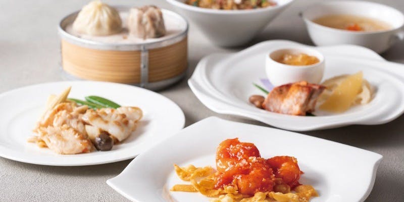 ふかひれスープや特製点心など　季節のおすすめランチコース「来福」（1～2月限定）