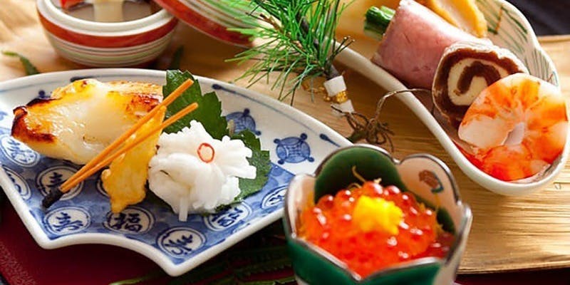 【お顔合わせ・結納等のお祝いに：寛楽コース】先付、煮物椀、お造りなど（個室確約）