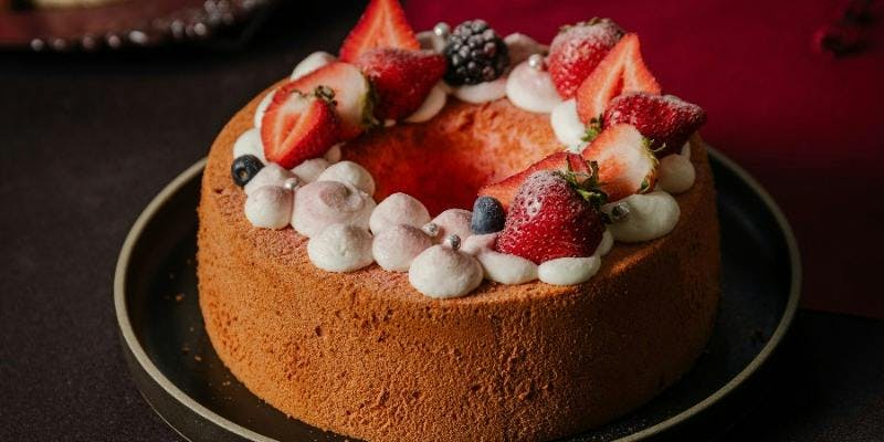 ④苺 XEX TOKYO 【いちご×チョコレートブッフェ】名物生絞り