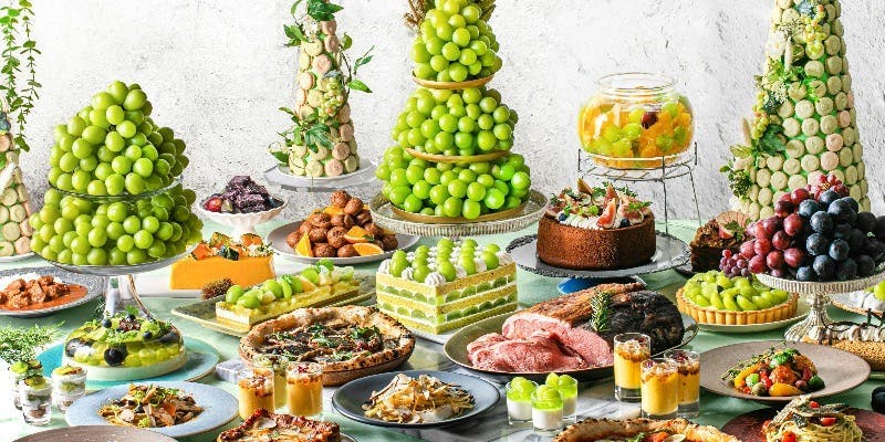 XEX TOKYO 【シャインマスカット食べ放題】豪華デザートや旬の