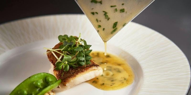 厳選魚介類4種のシーフードランチコース　