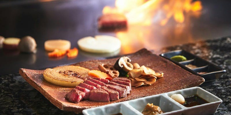 国産F1牛フィレ肉100gのランチコース