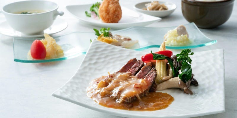 平日限定【からだサポートランチ潤】アミノ酸、ミネラル、食物繊維が豊富で美容に気を使ったランチ