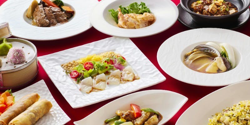 【みんなで食べチャイナ！】桃李一押しメイン料理を5種類選べるお得なコース全9品＋個室確約プラン