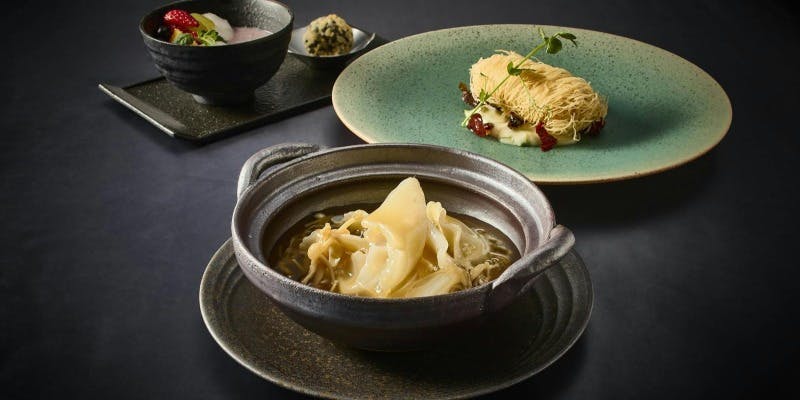 【黄金桂】ふかひれや海鮮＆黒毛和牛など全8品 