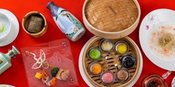 【景福】お祝いコース～北京ダックや鯛の姿蒸し、桃饅頭等 - 梨杏／名古屋マリオットアソシアホテル