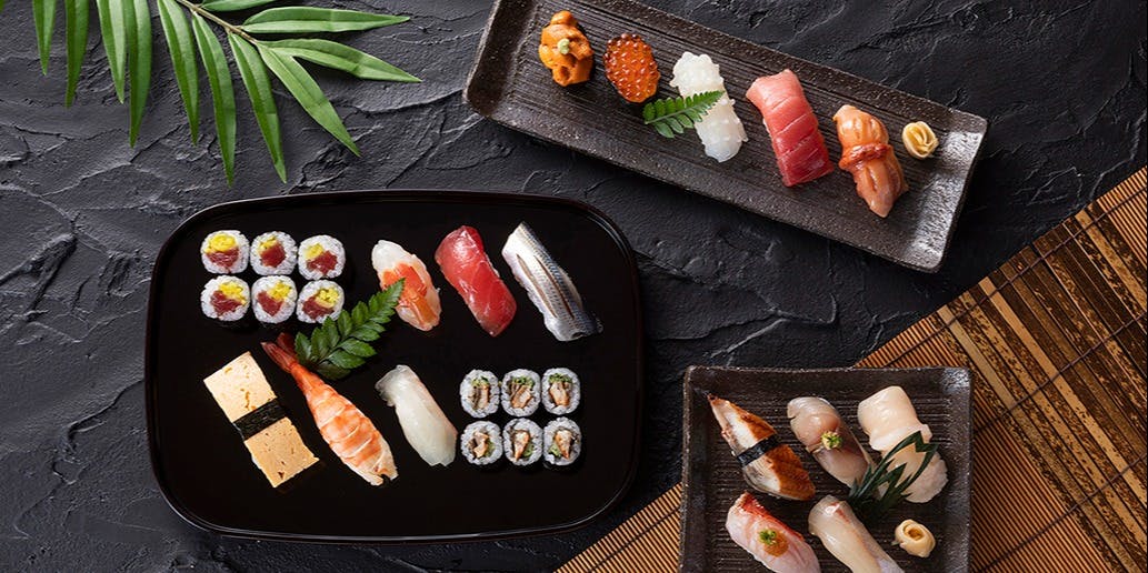 花暦／スイスホテル南海大阪 【楓 ランチ寿司セットメニュー 】職人が