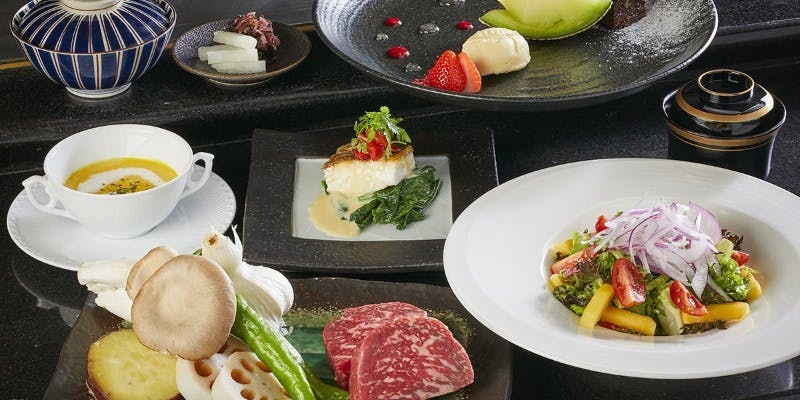 【STANDARD LUNCH】 国産F1牛サーロイン80gの鉄板焼ランチ