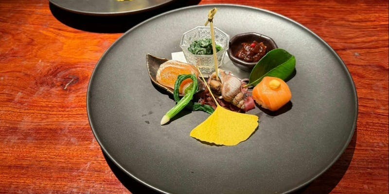 【SOーTEN 創作コース・雅（みやび）】季節の食材を存分に生かした全10品