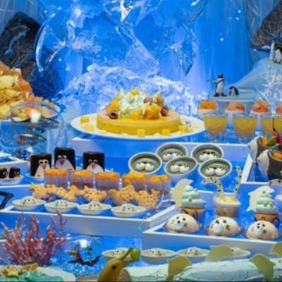 季節ごとにかわるスイーツビュッフェ