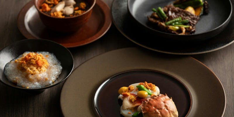 上海蟹ランチコース ～贅の極味～