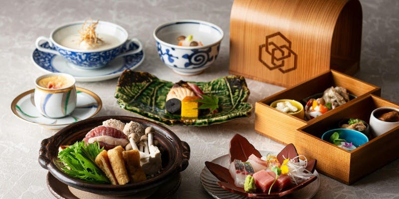 月替わりの焼き物、小鍋を楽しめる【かまくら御膳】