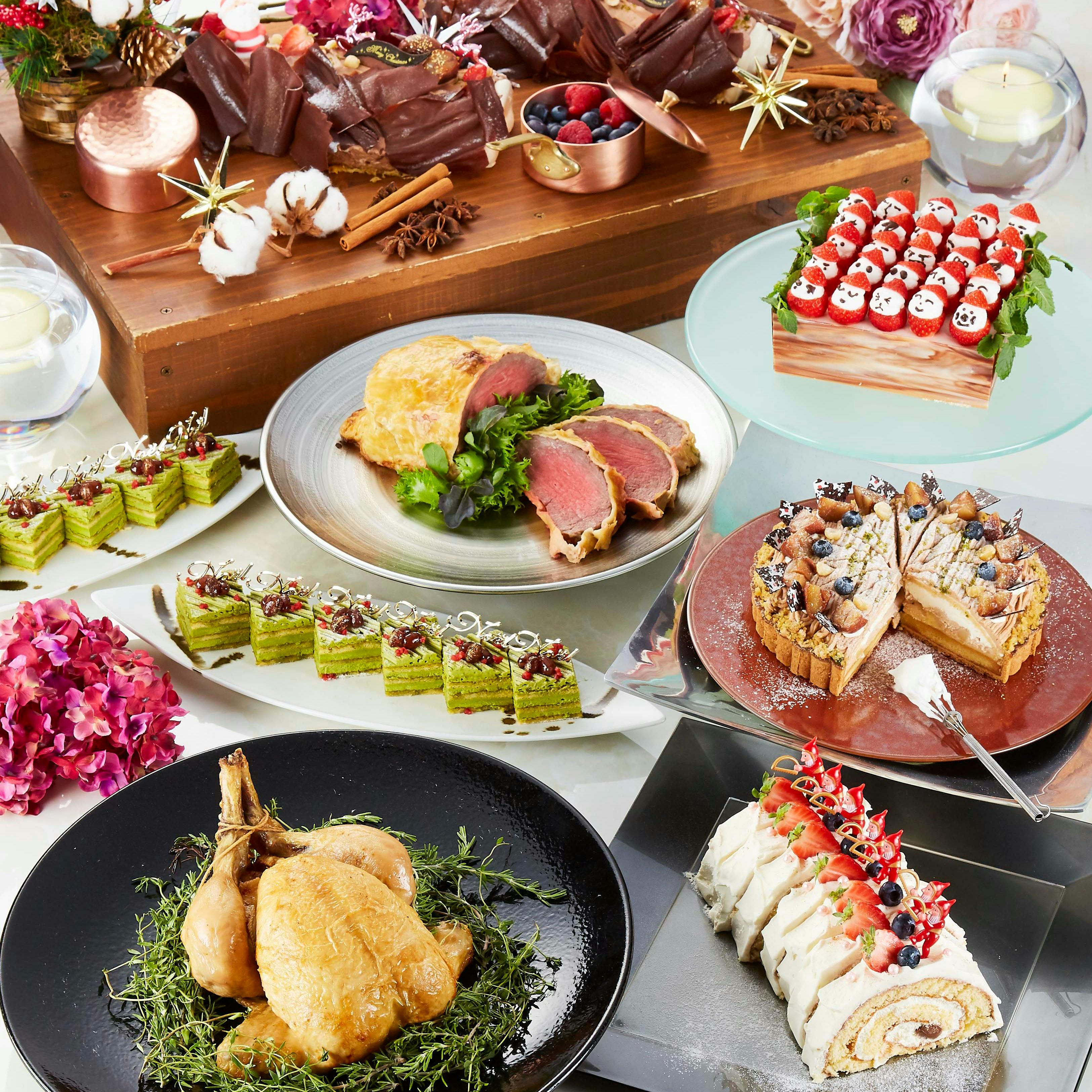 エスカーレ ホテルモントレ グラスミア大阪 Xmas2021 クリスマスランチ 乾杯スパークリングワイン 窓側確約 ランチ プラン 11642939 メニュー 一休 Comレストラン