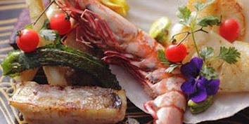 魚介と黒毛和牛ステーキ　平日限定 - 神戸 ホテルモントレグラスミア大阪