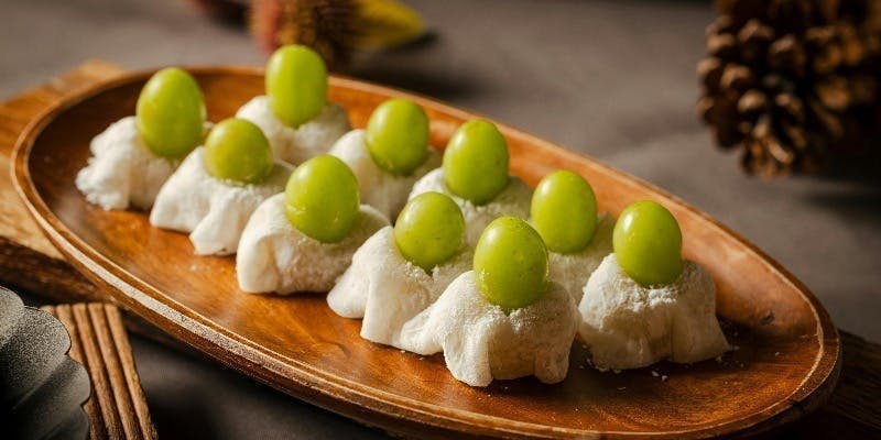 食べかけのポテポッチュシュ できたてポテトチップの菊水堂