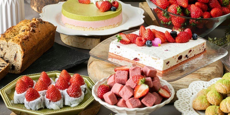 XEX WEST 【ストロベリーブッフェ】国産フレッシュいちご食べ