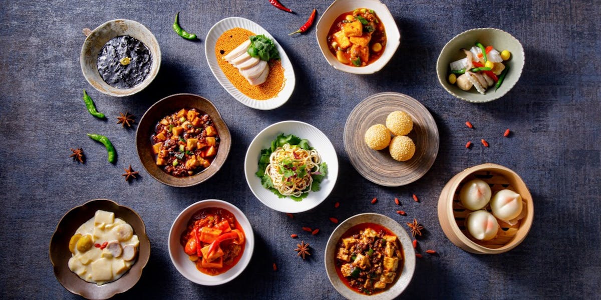 2023年ANAクラウンプラザホテル大阪のクリスマスビュッフェ 【Xmas2023】ランチ テーブルオーダーブッフェ ~七彩麻婆~