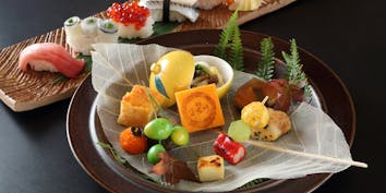 【竹取コース】造り・焼物・寿司など季節の懐石 - 寿司はせ川 本店