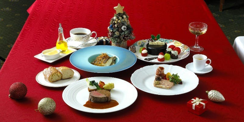 【Xmas2025】【窓側席確約】　アーリークリスマスカップルプラン　フレンチ（サンセット・土日12484388）