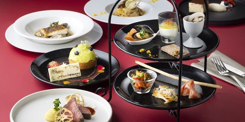 記念日ディナー 「Anniversario」 Wメイン＋アニバーサリープレート＋選べるドリンク1杯（9/1～）