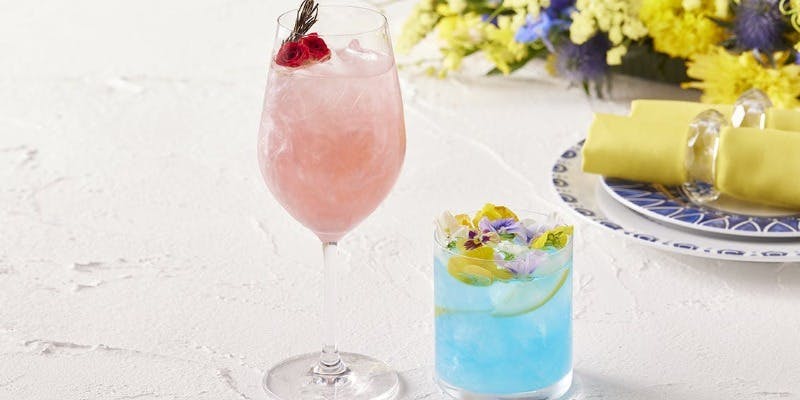 【Flower Afternoon Tea】JJコラボ「選べるコラボカクテル1杯付」（ご褒美コスメ付・平日限定）