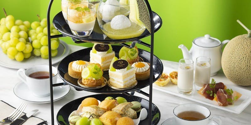 シャインマスカット＆メロンアフタヌーンティー＋カフェフリー（10/1～12/8）