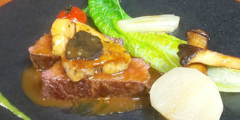 【一日2組限定】和牛トルネードロッシーニ”コースを楽しむ全5品