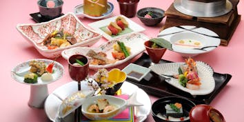 【花～はな～：会食やご接待に】季節食材を使用した全8品 - 大阪 なだ万 ／帝国ホテル大阪