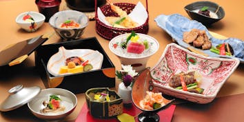 【楽膳】先付、選べるメイン料理、お食事など - 大阪 なだ万 ／帝国ホテル大阪