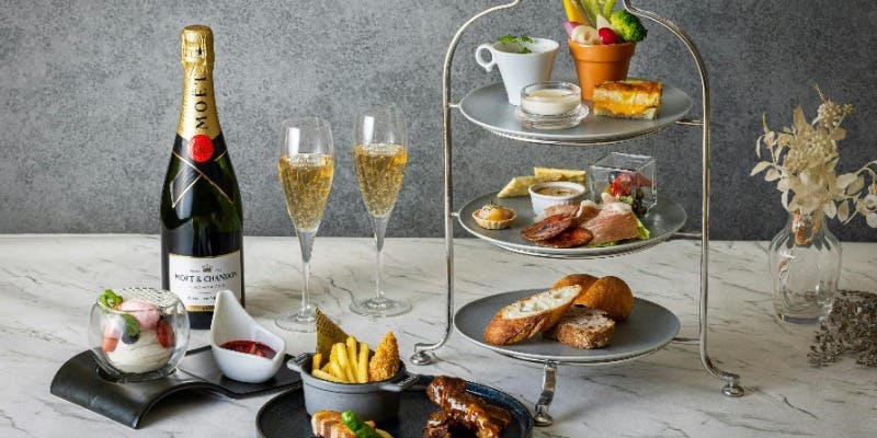 【ウィンター イブニングハイティー】モエ・エ・シャンドンのフリーフロー